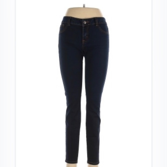 Women’s Bebe 2B Jenna Blue Skinny Jeans Size 28 US! - Picture 1 of 8